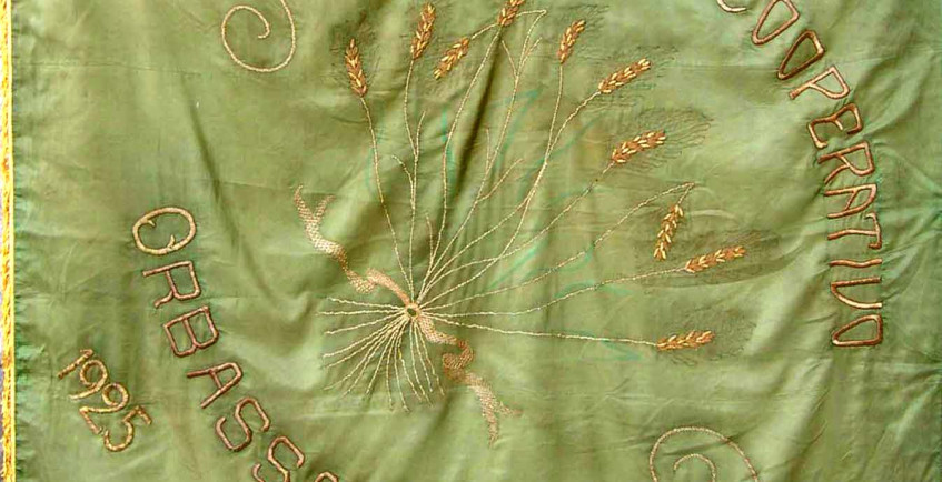 bandiera del panificio cooperativo di Orbassano