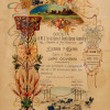 diploma commemorativo della Società femminile di Ceretta