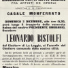 manifesto funerario della Società di Casale Monferrato