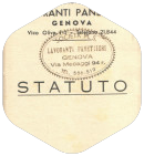 Statuto della Società dei Lavoranti panettieri di Genova