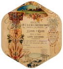 Diploma commemorativo della Società femminile di Ceretta