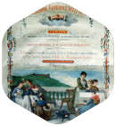 diploma onorifico dell'Associazine delle operaie di Torino