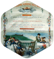 Diploma onorifico dell'Associazine delle operaie di Torino