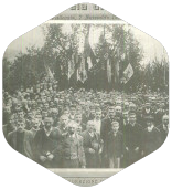 Inaugurazione della bandiera sociale 1909