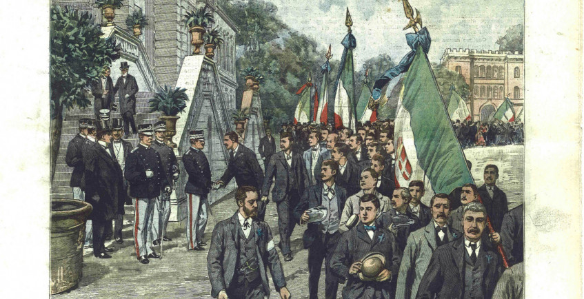 bandiere operaie in prima pagina