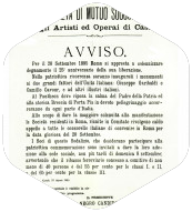 Manifesto della Società di Csale Monferrato